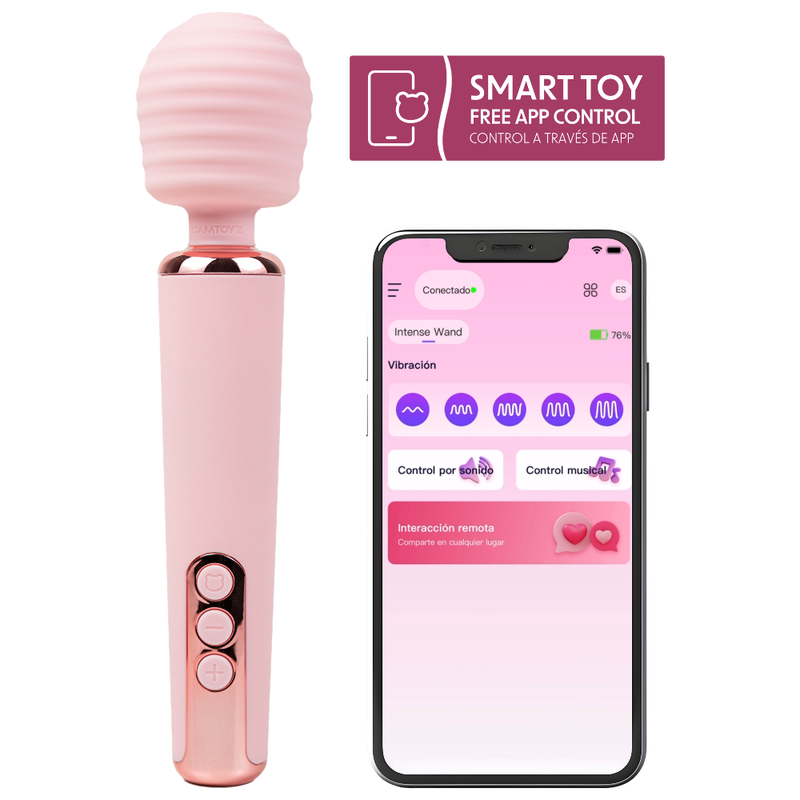 Intense App Controlled Wand Vibrator CAMTOYZ